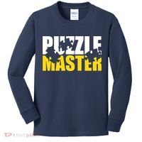 Jigsaw Puzzle Master Kids Long Sleeve Shirt thumb 0