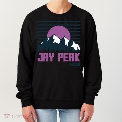 Jay Peak Mountains Vermont Hiking Outdoors Cool Gift Women's Sweatshirt