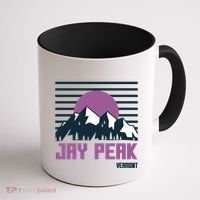 Jay Peak Mountains Vermont Hiking Outdoors Cool Gift Coffee Mug thumb 1