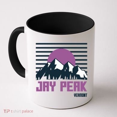 Jay Peak Mountains Vermont Hiking Outdoors Cool Gift Coffee Mug