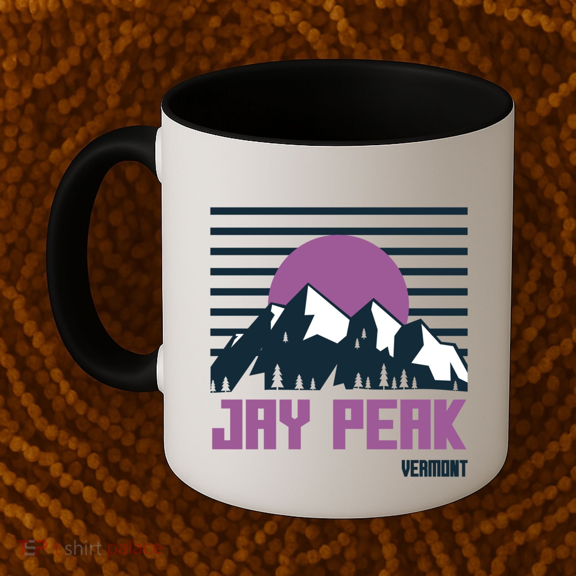 Jay Peak Mountains Vermont Hiking Outdoors Cool Gift Coffee Mug