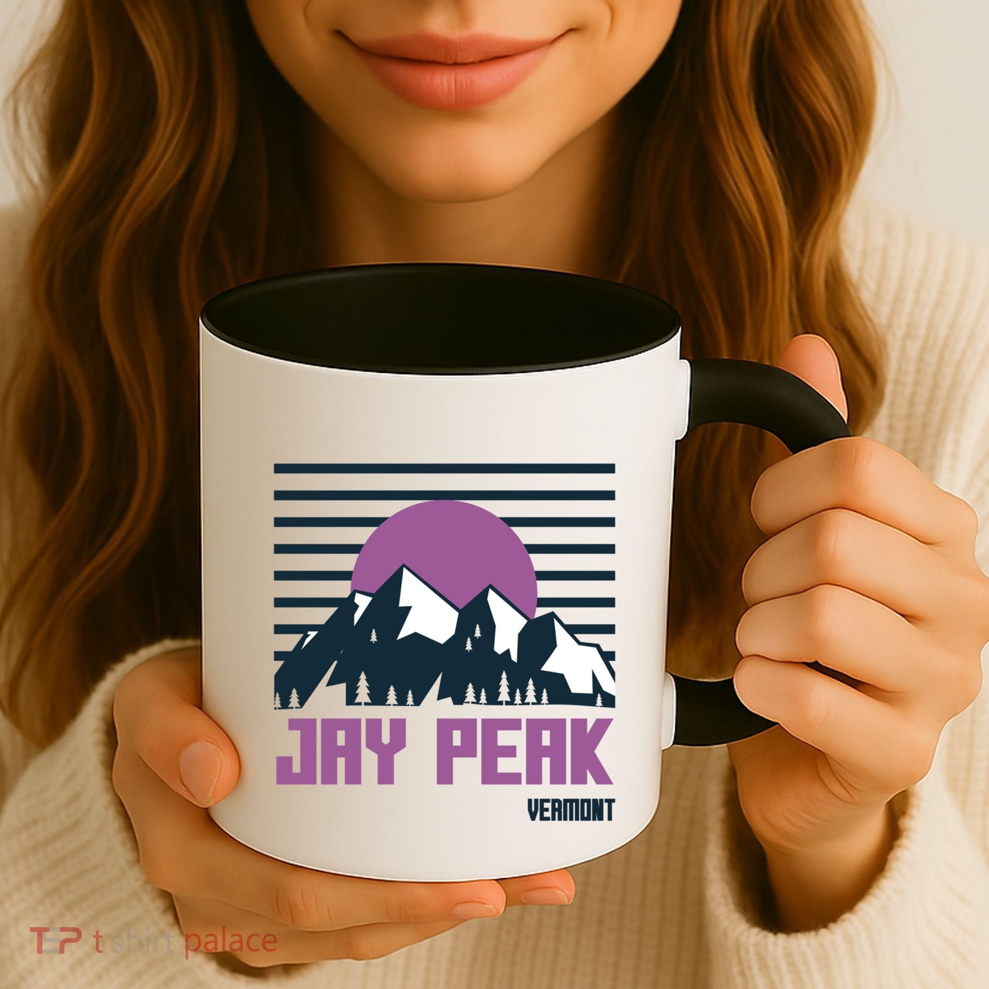 Jay Peak Mountains Vermont Hiking Outdoors Cool Gift Coffee Mug