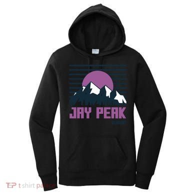Jay Peak Mountains Vermont Hiking Outdoors Cool Gift Women's Hoodie