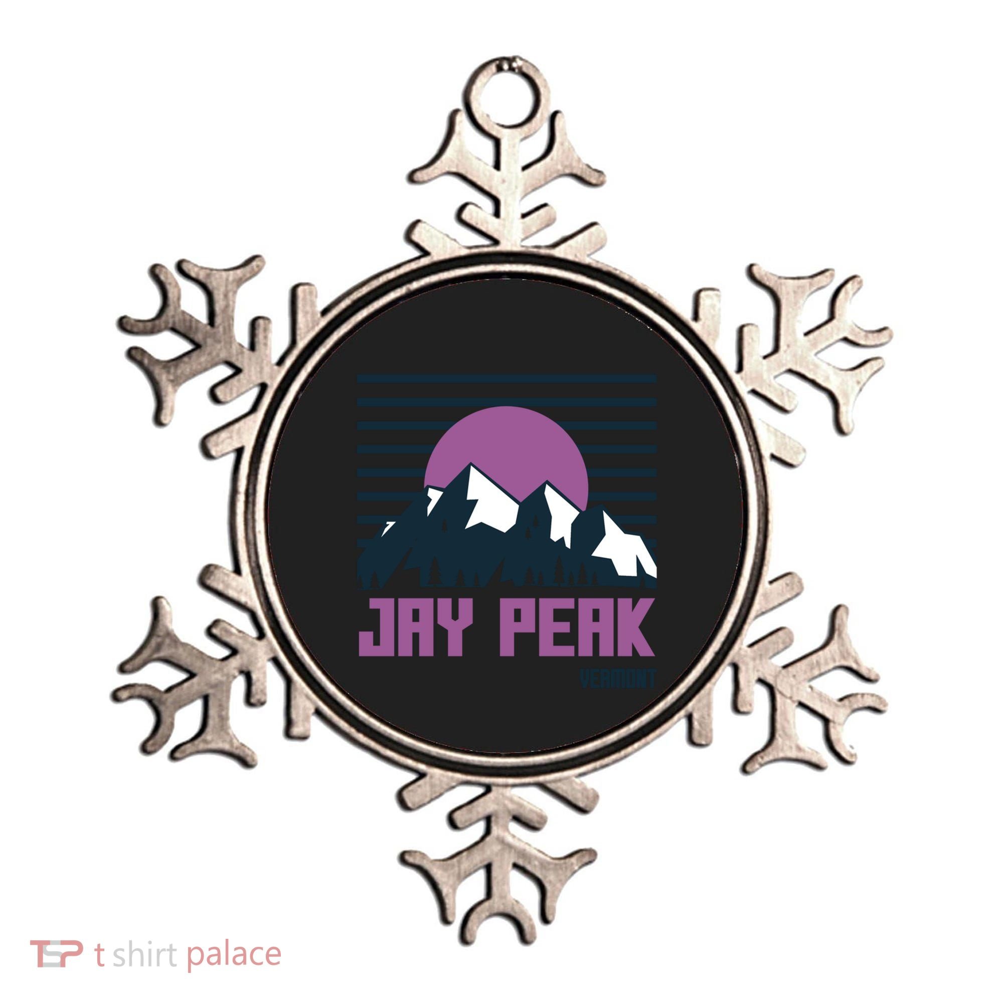Jay Peak Mountains Vermont Hiking Outdoors Cool Gift Ornament