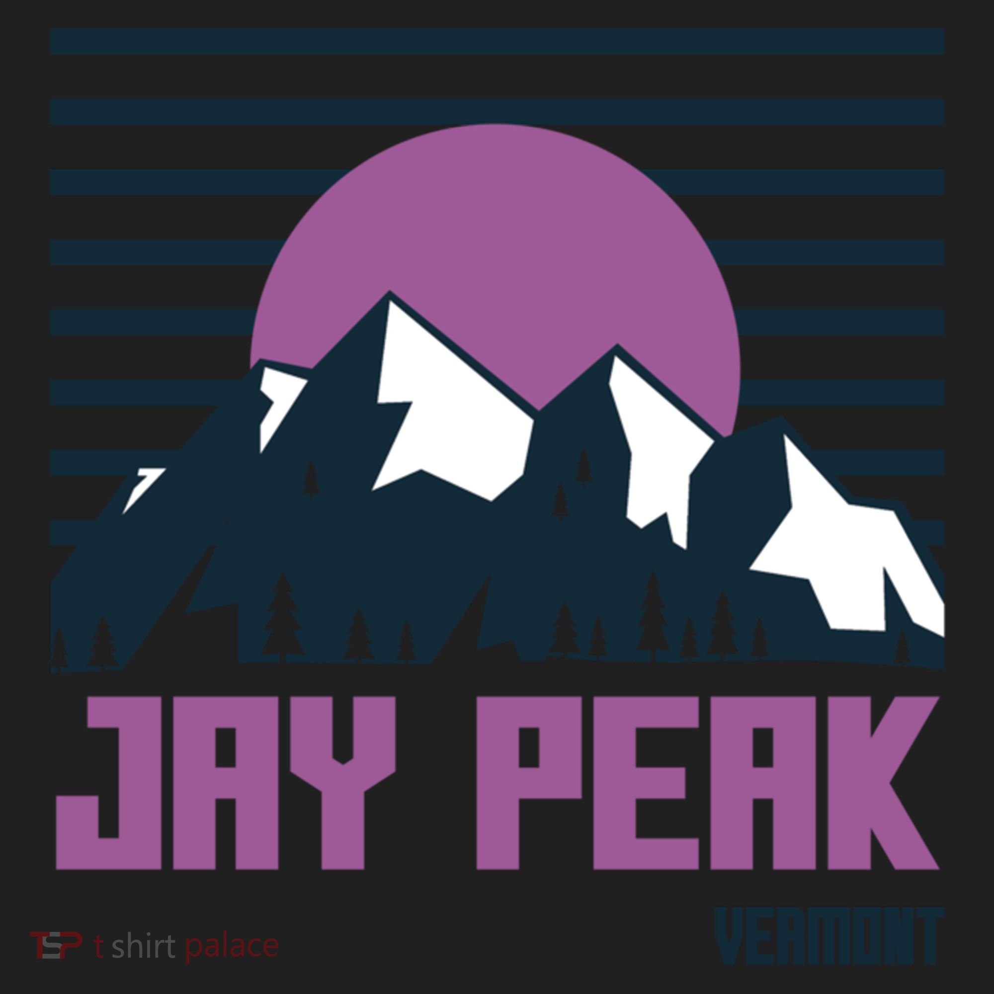 Jay Peak Mountains Vermont Hiking Outdoors Cool Gift Golf Towel