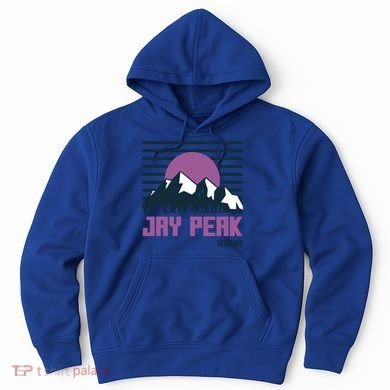 Jay Peak Mountains Vermont Hiking Outdoors Cool Gift Hoodie