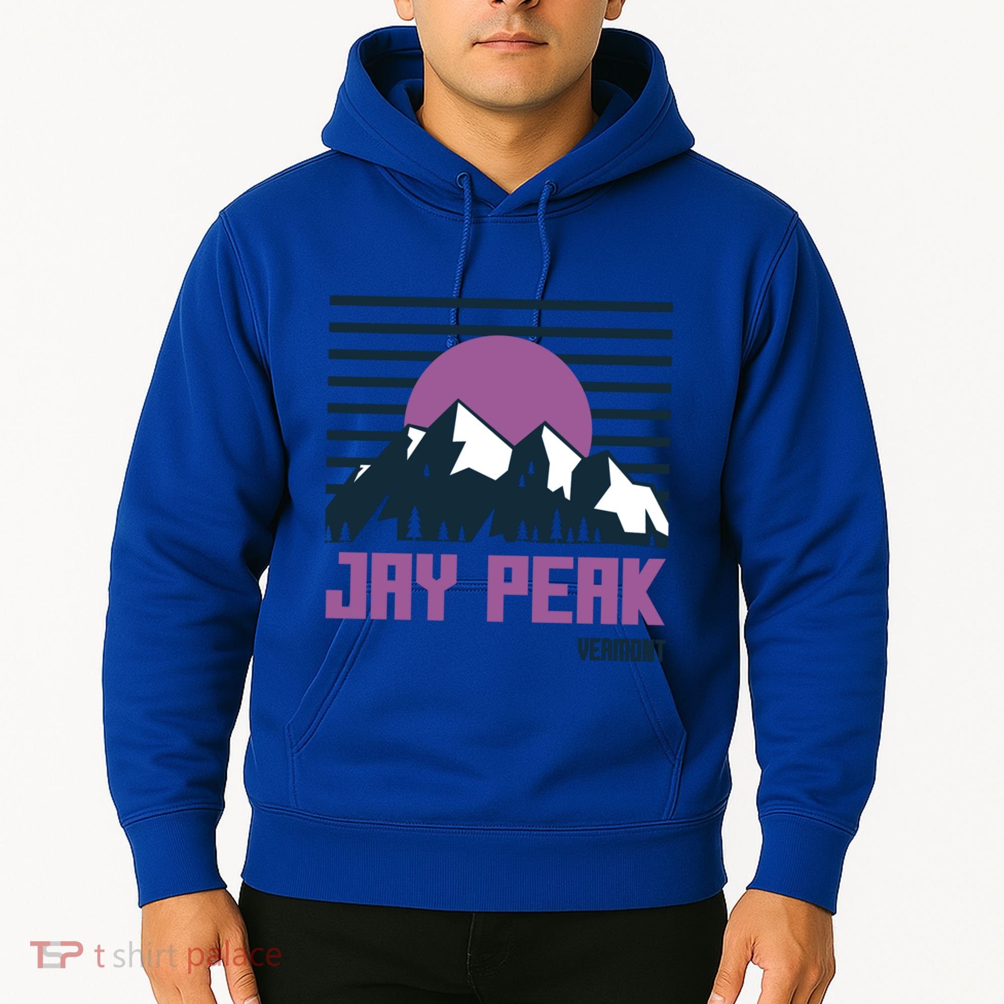 Jay Peak Mountains Vermont Hiking Outdoors Cool Gift Hoodie