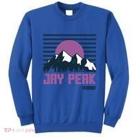 Jay Peak Mountains Vermont Hiking Outdoors Cool Gift Sweatshirt thumb 0