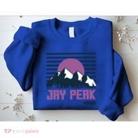 Jay Peak Mountains Vermont Hiking Outdoors Cool Gift Sweatshirt thumb 2