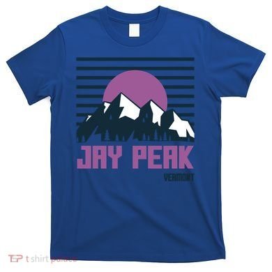 Jay Peak Mountains Vermont Hiking Outdoors Cool Gift T-Shirt