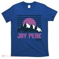 Jay Peak Mountains Vermont Hiking Outdoors Cool Gift T-Shirt thumb 0