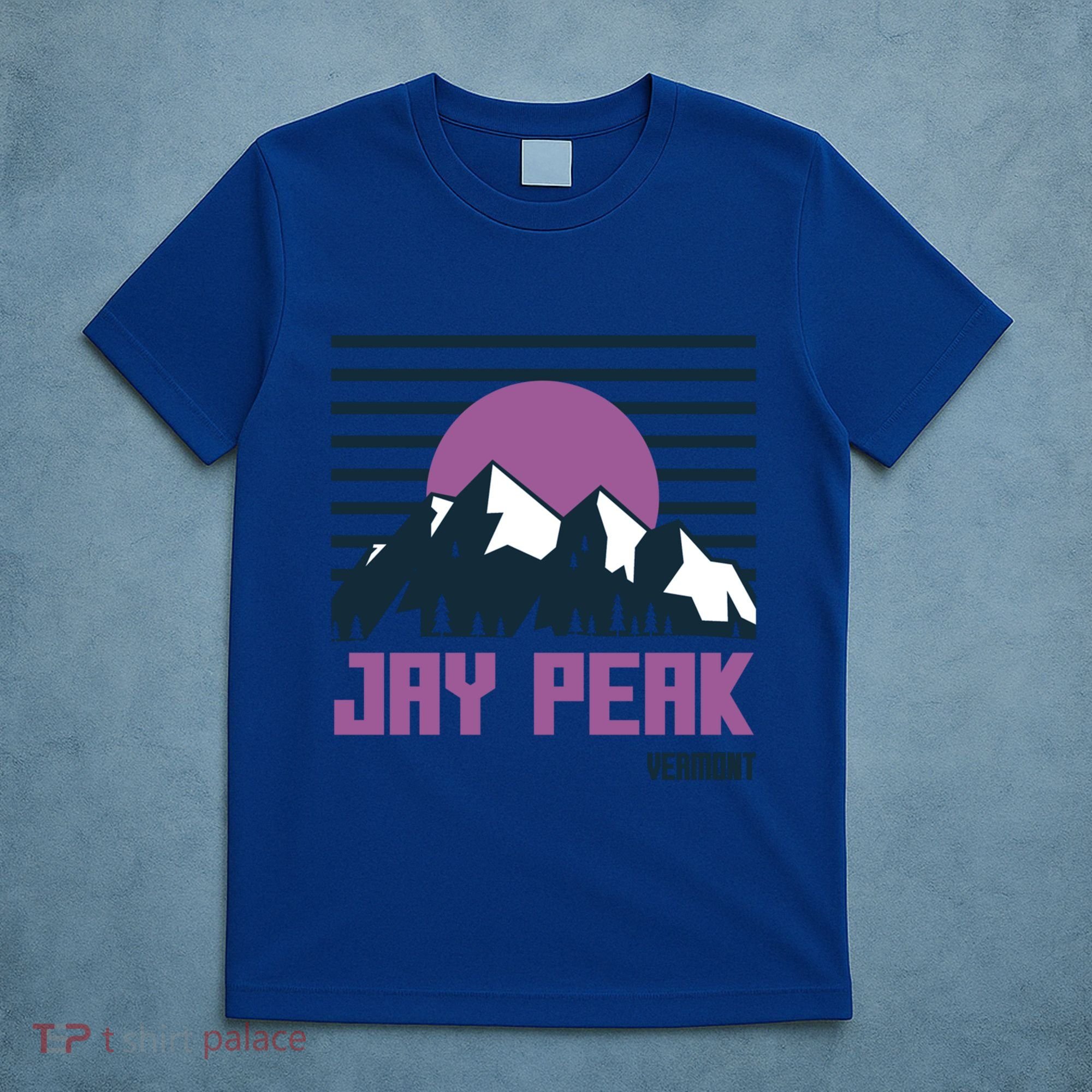 Jay Peak Mountains Vermont Hiking Outdoors Cool Gift T-Shirt