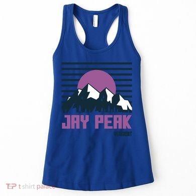 Jay Peak Mountains Vermont Hiking Outdoors Cool Gift Women's Tank Top