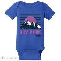 Jay Peak Mountains Vermont Hiking Outdoors Cool Gift Baby Bodysuit thumb 0