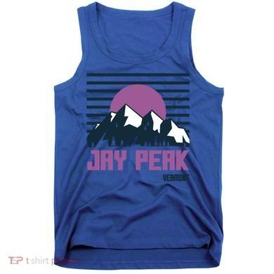 Jay Peak Mountains Vermont Hiking Outdoors Cool Gift Tank Top