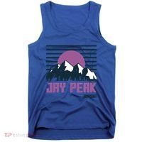 Jay Peak Mountains Vermont Hiking Outdoors Cool Gift Tank Top thumb 0