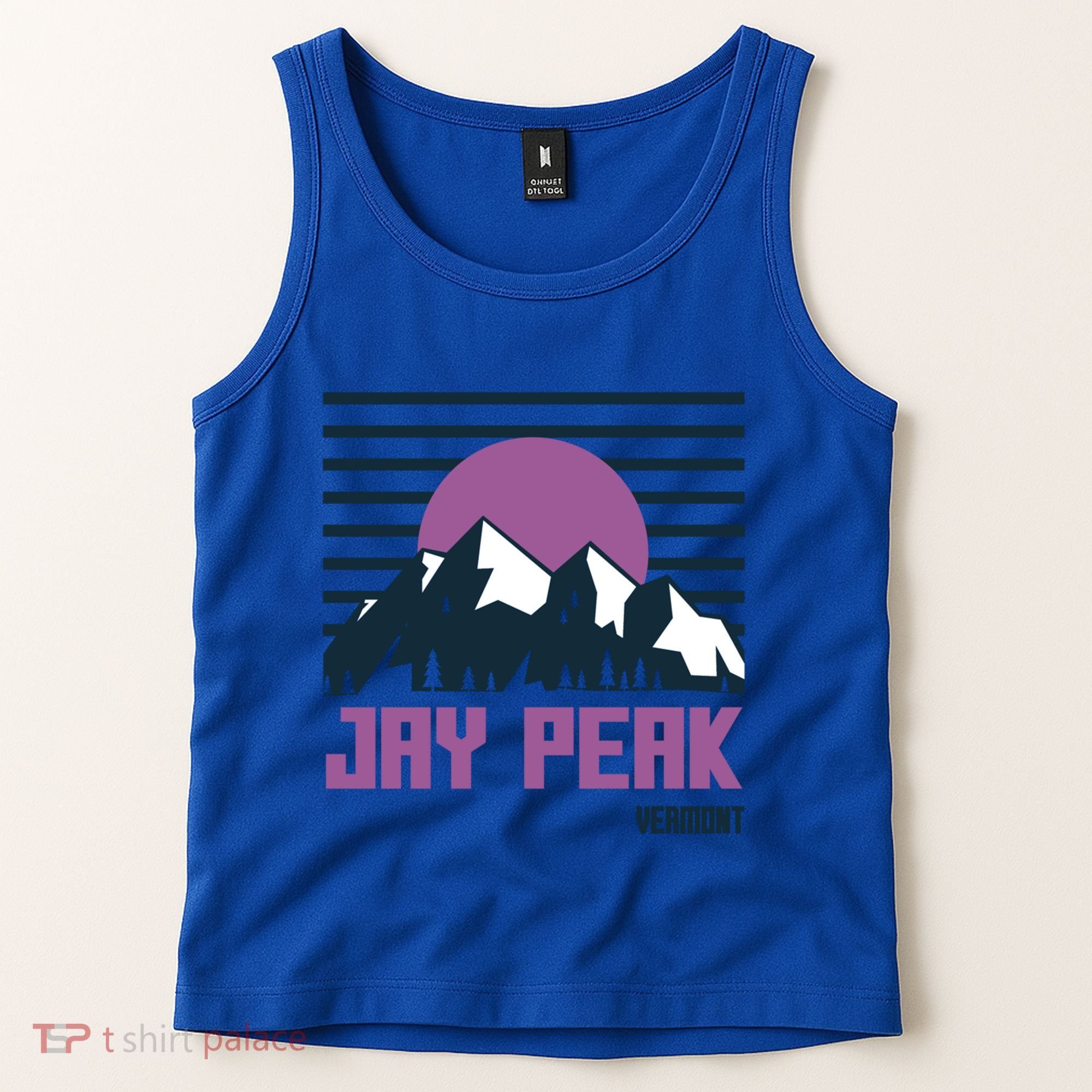 Jay Peak Mountains Vermont Hiking Outdoors Cool Gift Tank Top