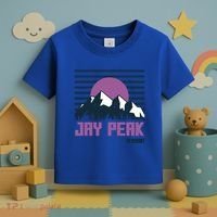 Jay Peak Mountains Vermont Hiking Outdoors Cool Gift Toddler T-Shirt thumb 3