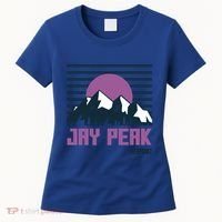 Jay Peak Mountains Vermont Hiking Outdoors Cool Gift Women's T-Shirt thumb 0