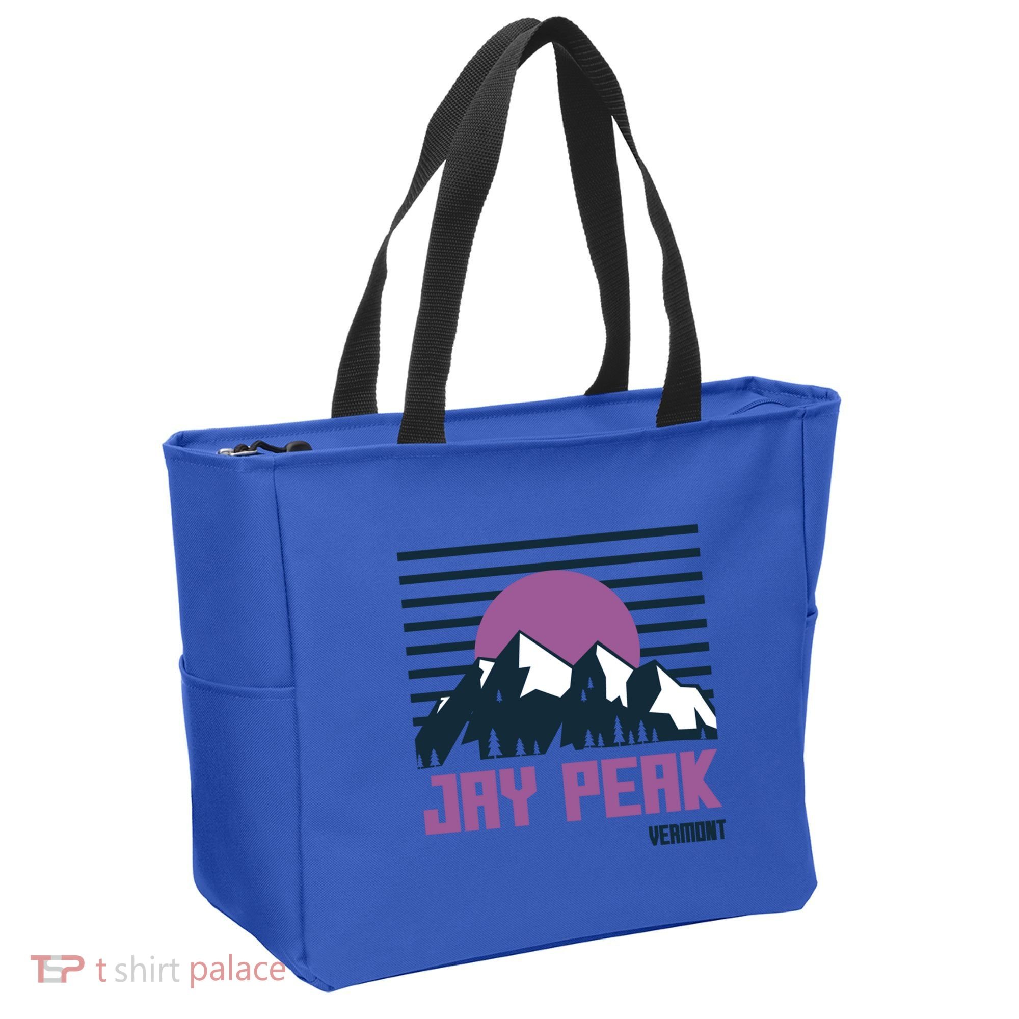 Jay Peak Mountains Vermont Hiking Outdoors Cool Gift Tote Bag
