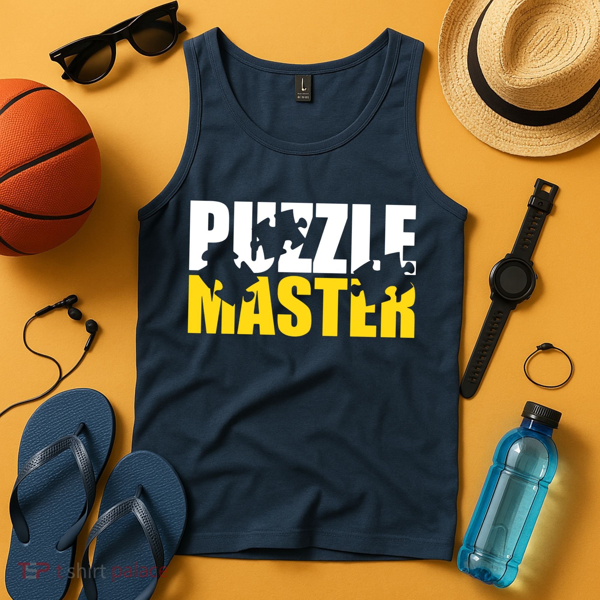 Jigsaw Puzzle Master Tank Top