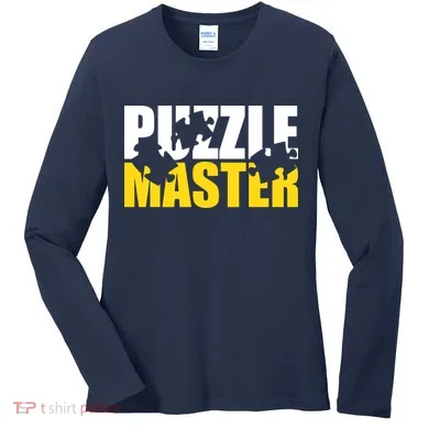 Jigsaw Puzzle Master Women's Long Sleeve Shirt