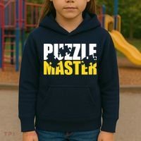 Jigsaw Puzzle Master Kids Hoodie thumb 3