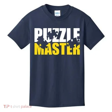 Jigsaw Puzzle Master Kids T-Shirt