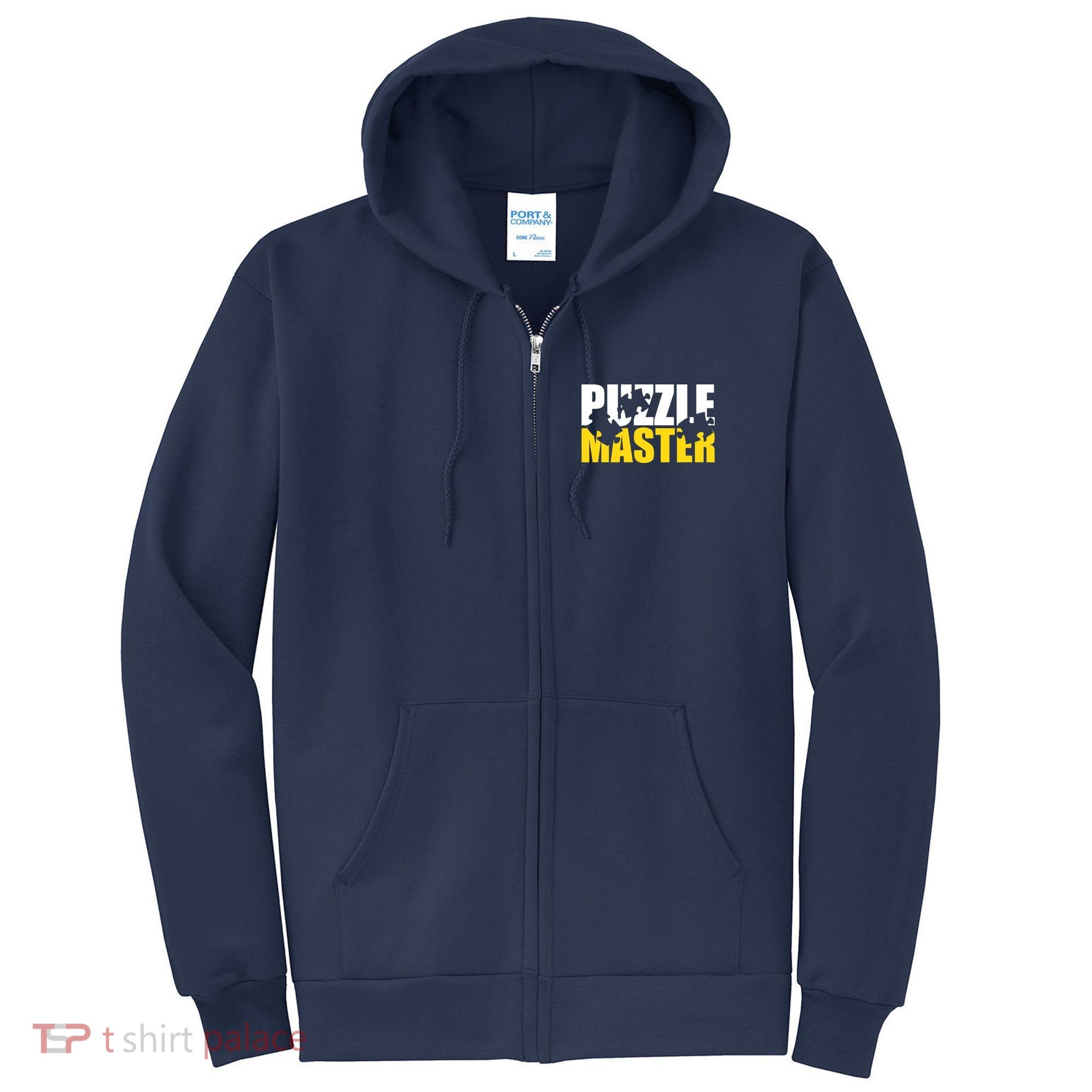 Jigsaw Puzzle Master Full Zip Hoodie