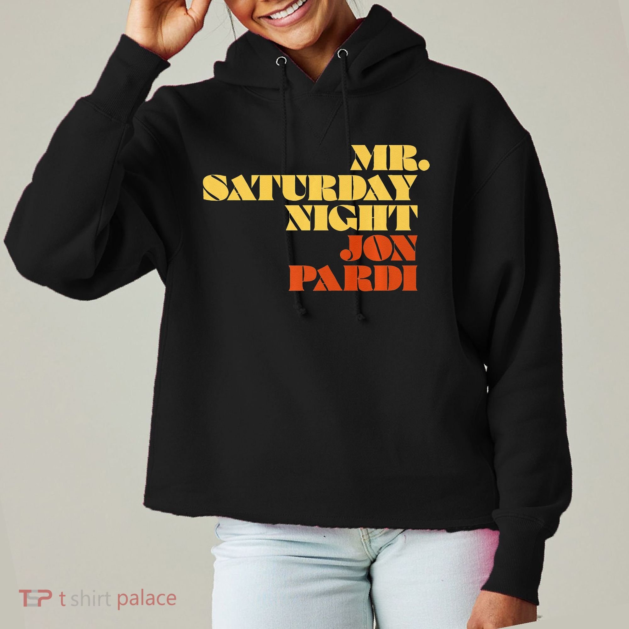 Jon Pardi Mr. Saturday Night Ladies Heavyweight Boxy Pullover Hoodie