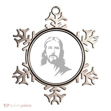 Jesus Portrait Outline Ornament