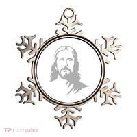 Jesus Portrait Outline Ornament thumb 0