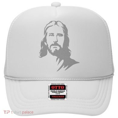 Jesus Portrait Outline Hat