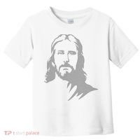 Jesus Portrait Outline Toddler T-Shirt thumb 0