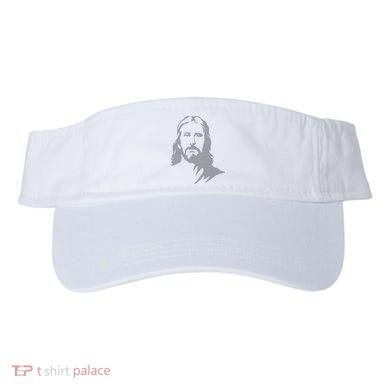 Jesus Portrait Outline Visor
