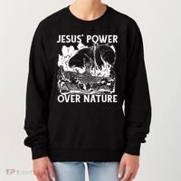 Jesus's Power Over Nature Women's Sweatshirt thumb 0