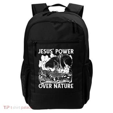 Jesus's Power Over Nature Backpack