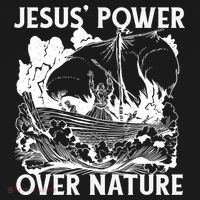 Jesus's Power Over Nature Bucket Hat thumb 4