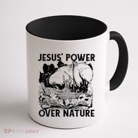 Jesus's Power Over Nature Coffee Mug thumb 1