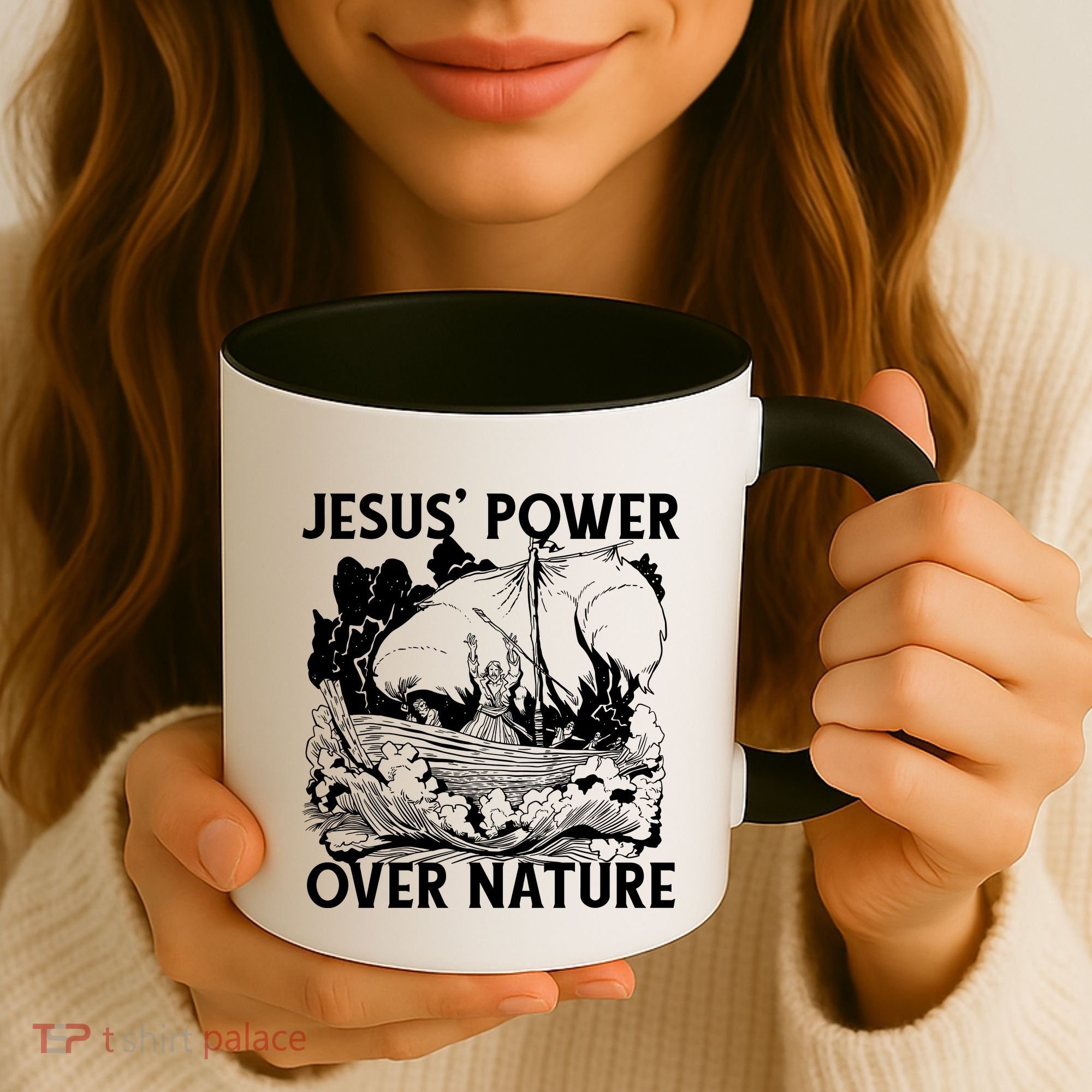 Jesus's Power Over Nature Coffee Mug