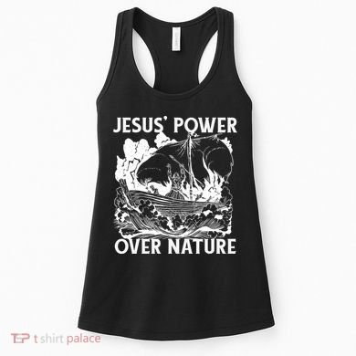Jesus's Power Over Nature Women's Tank Top