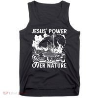 Jesus's Power Over Nature Tank Top thumb 0