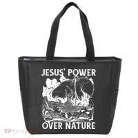 Jesus's Power Over Nature Tote Bag thumb 0