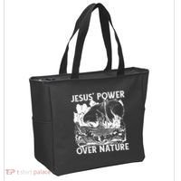 Jesus's Power Over Nature Tote Bag thumb 2