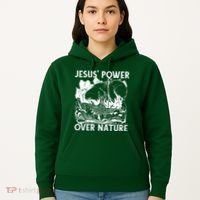 Jesus's Power Over Nature Hoodie thumb 5