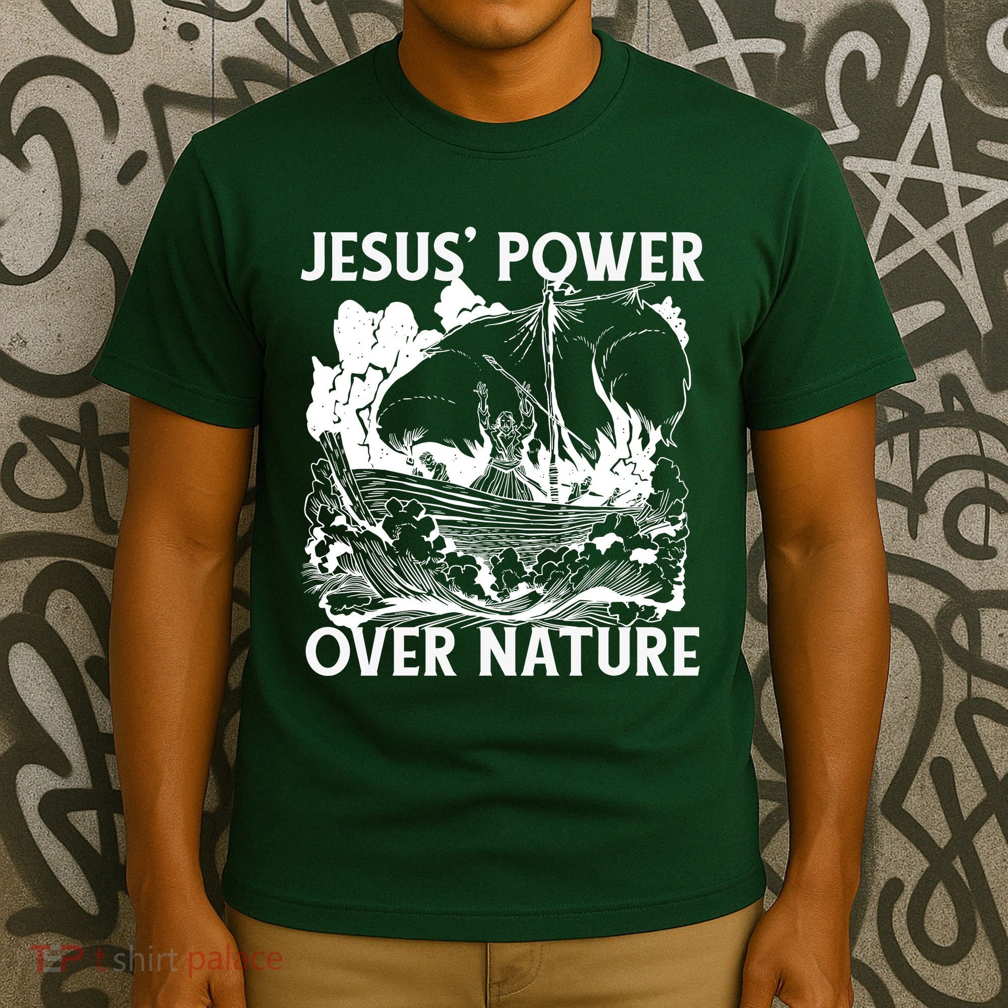 Jesus's Power Over Nature T-Shirt