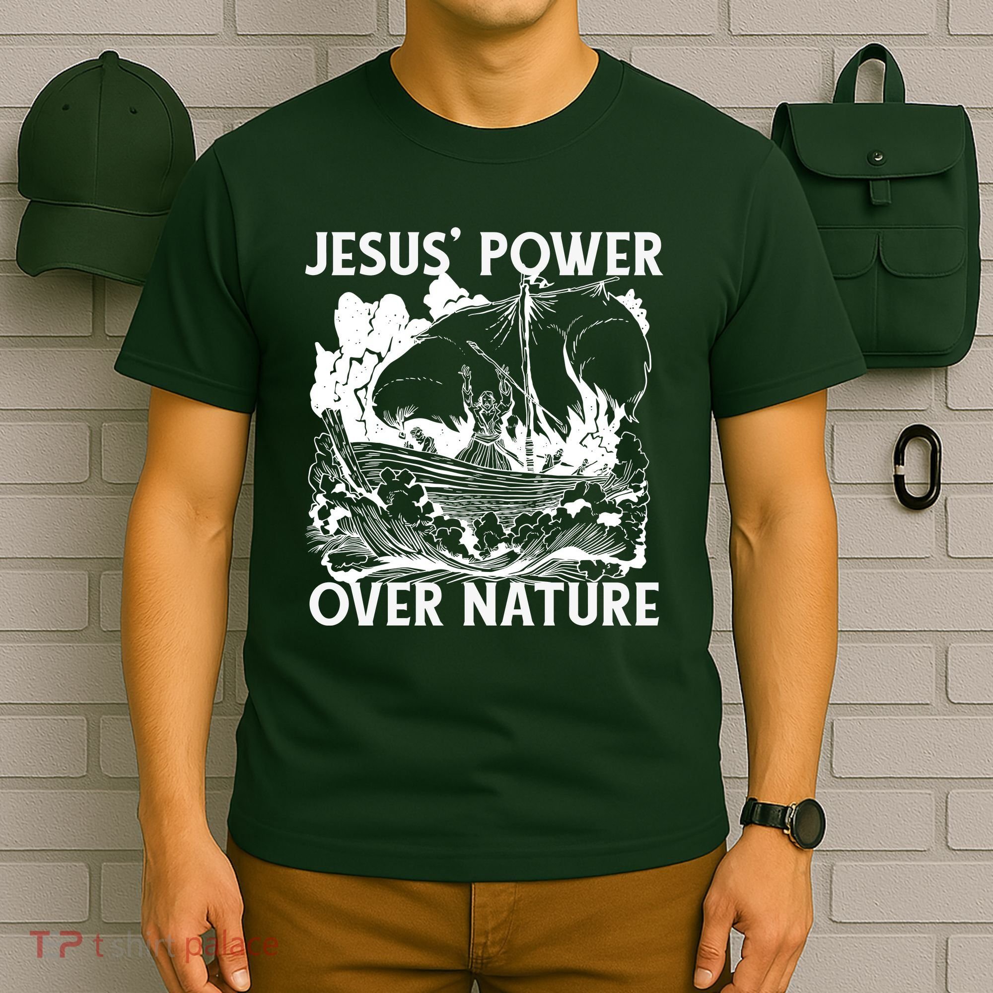 Jesus's Power Over Nature T-Shirt