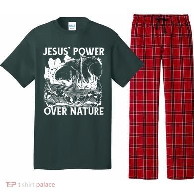 Jesus's Power Over Nature Pajama Set