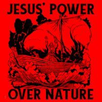 Jesus's Power Over Nature Santa Hat thumb 1
