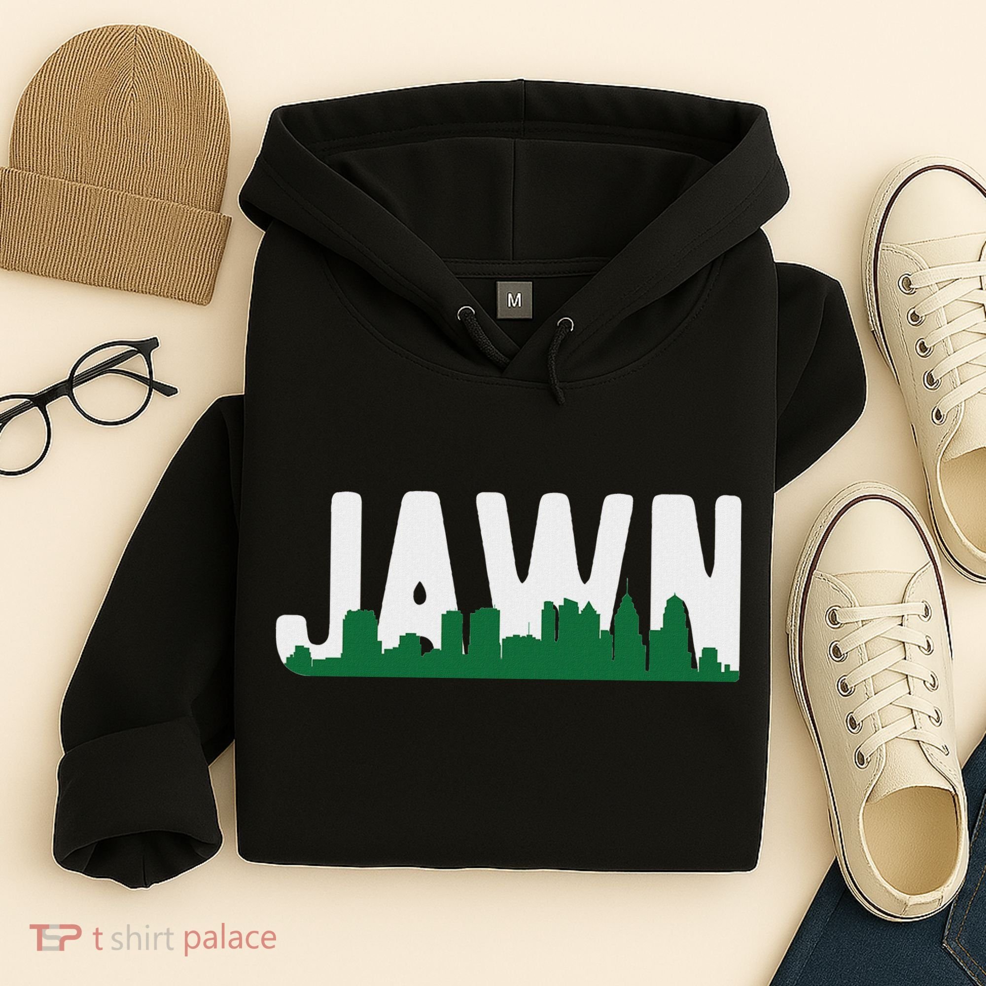 Jawn Philadelphia Pride Slang City Skyline Local Love Hoodie